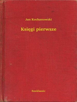 cover image of Księgi pierwsze